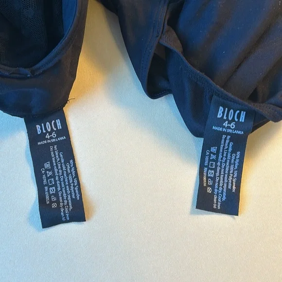 EUC 2 Bloch, Black Child 4-6 - Picture 5 of 5